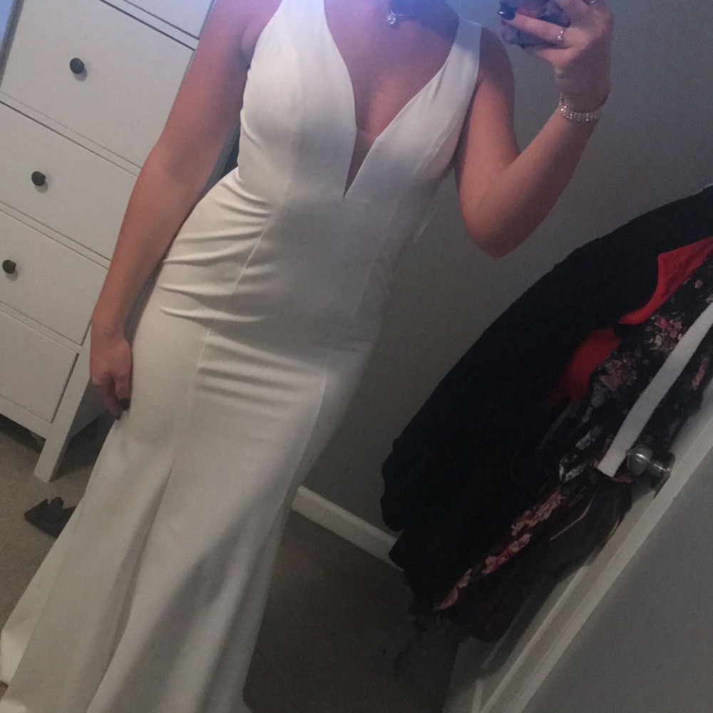 EUREKA IVORY PROM/BRIDAL GOWN